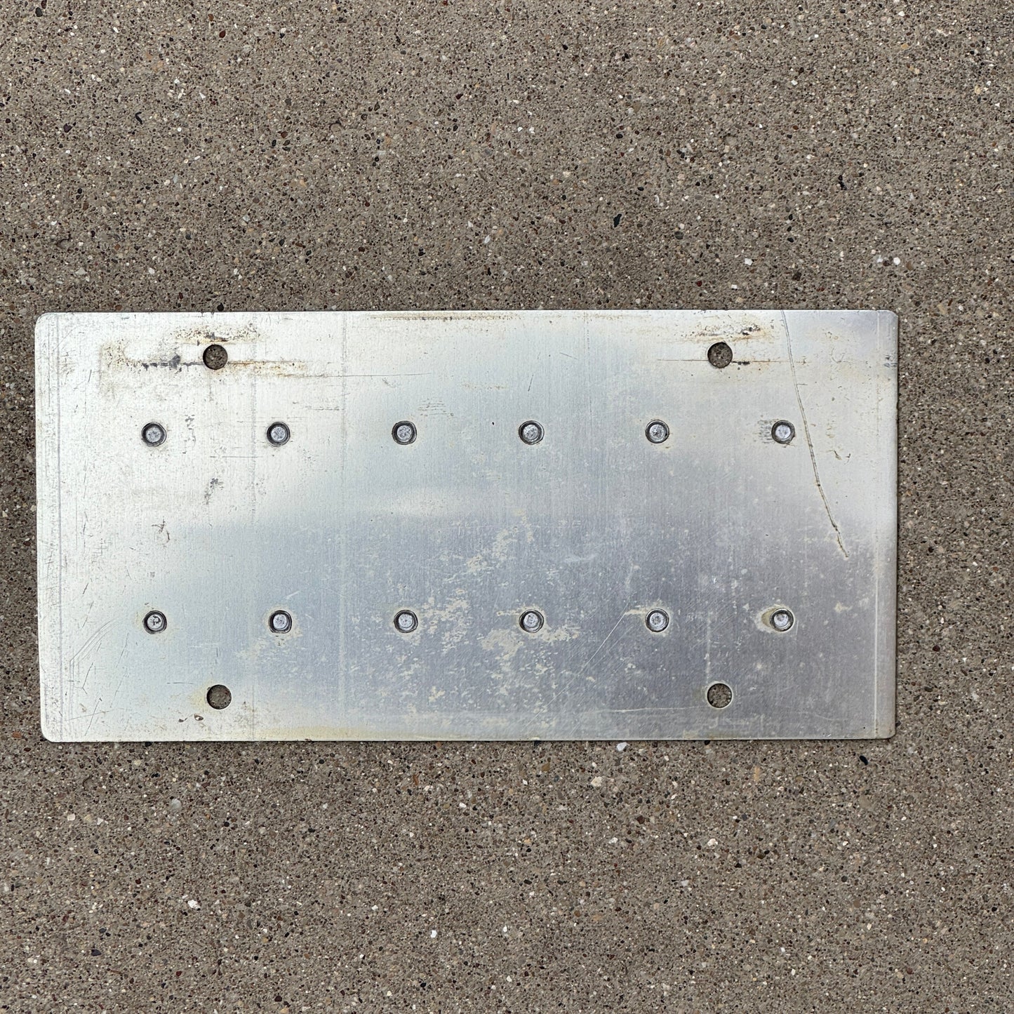1962 Delaware License Plate Auto Tag Riveted 110507