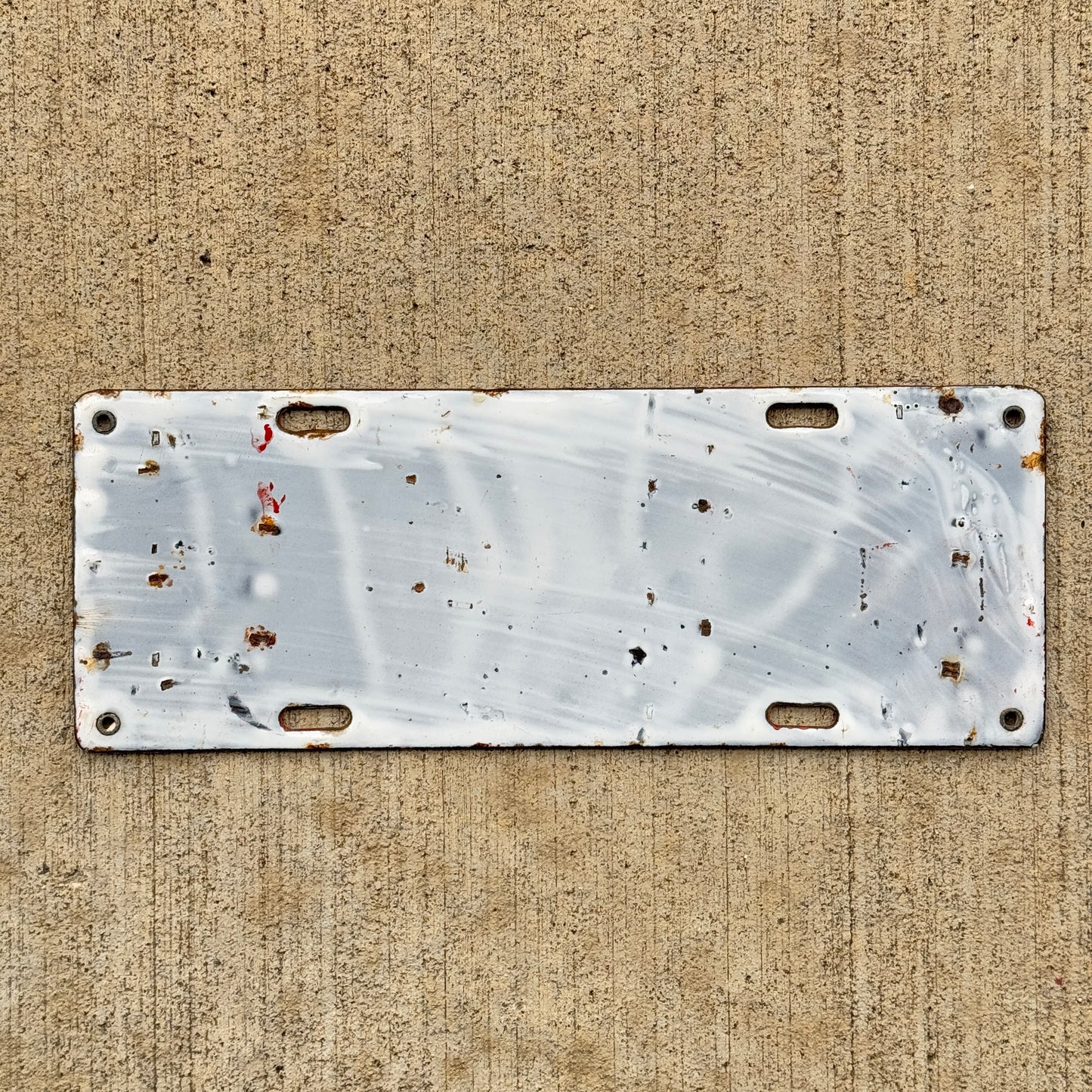 1914 Michigan Porcelain License Plate Auto Tag High Quality 53679