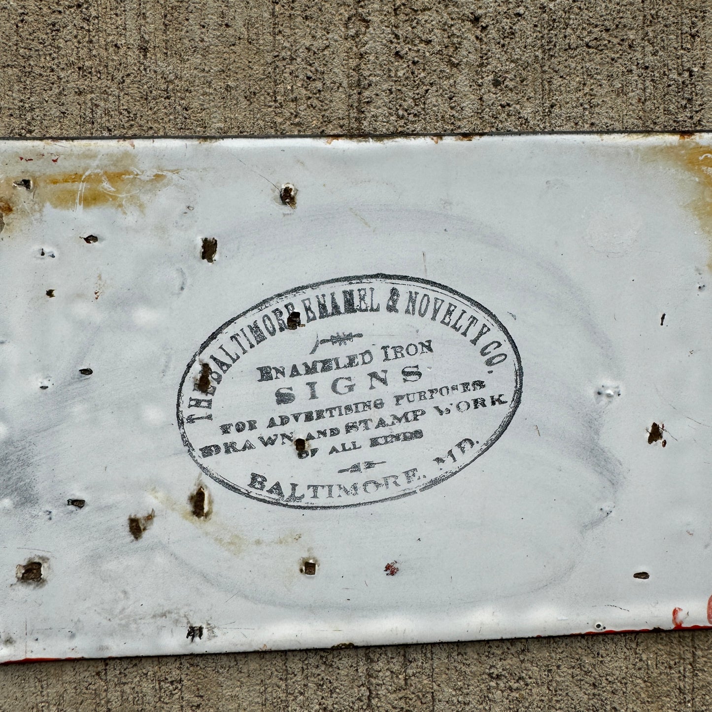 1914 North Carolina Porcelain License Plate Auto Tag High Quality Glossy 11073