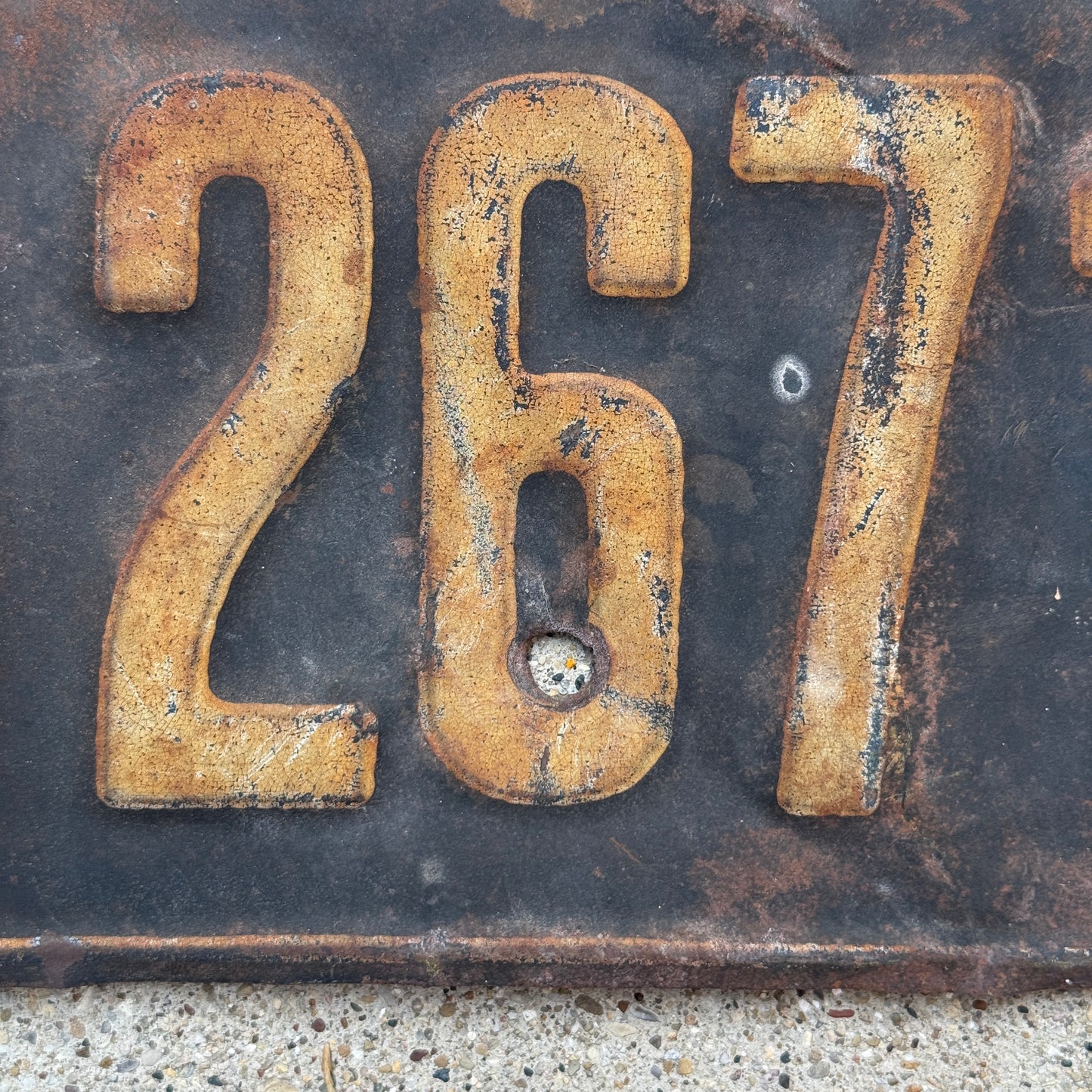 1919 Missouri License Plate Auto Tag 112671