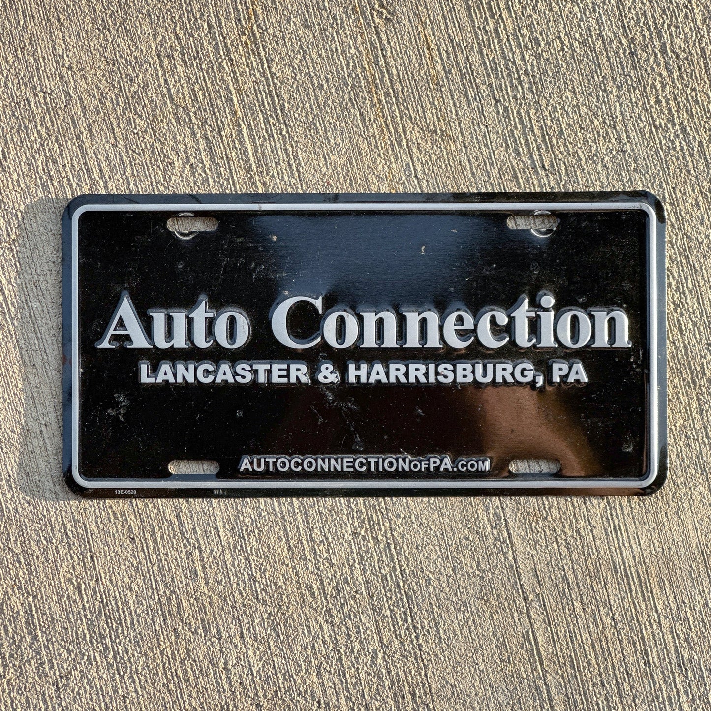 Photo of a 1990 Era Pennsylvania License Plate Booster License Plate Auto Tag Garage Decor Vintage Lancaster Harrisburg PA