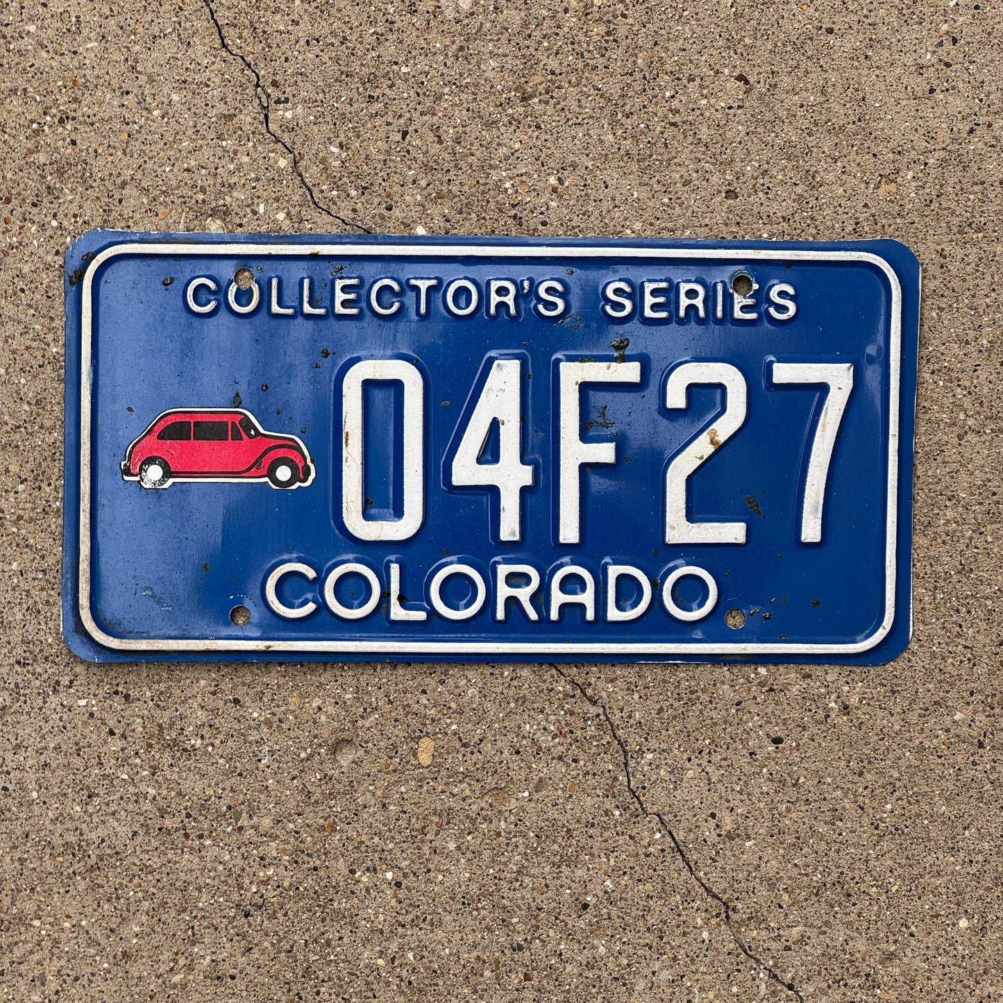 Photo of a 1991 Colorado Car Collector's License Plate Auto Tag Garage Decor Vintage 04 F 27