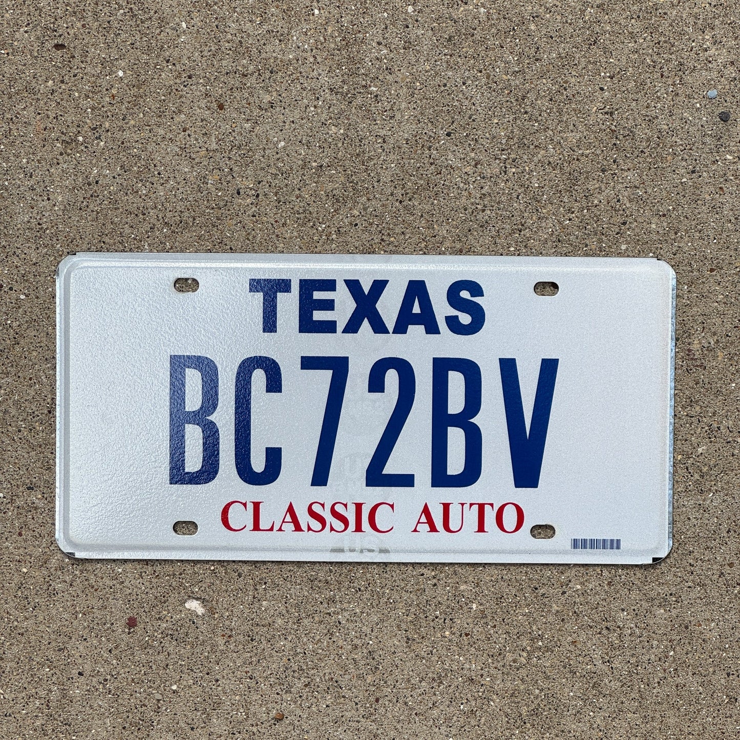 Photo of a 2003 Texas Classic Auto License Plate Auto Tag Garage Decor Vintage BC72BV