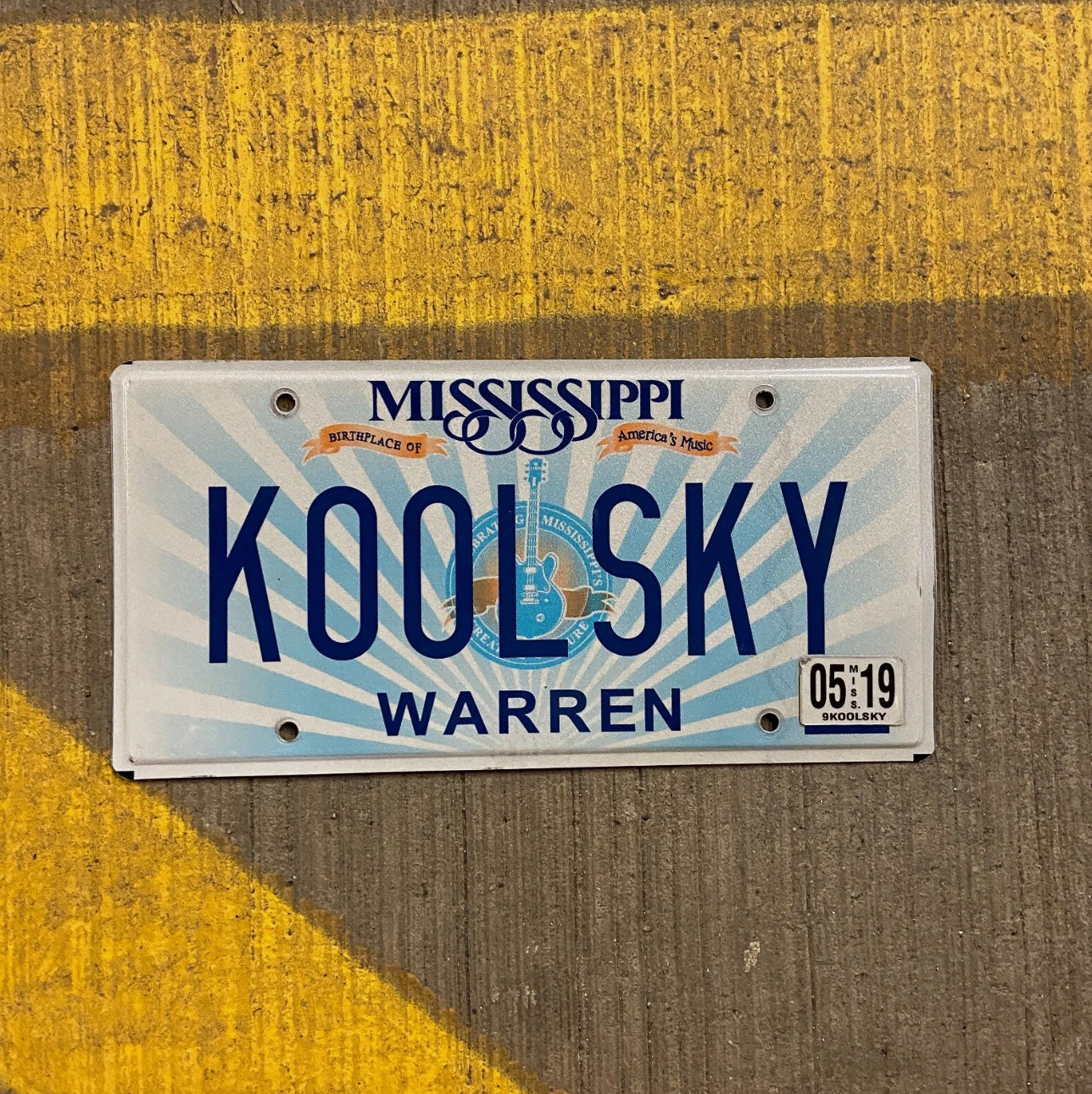 Photo of a 2013 Mississippi Vanity License Plate Auto Tag Garage Decor Vintage Cool KOOLSKY