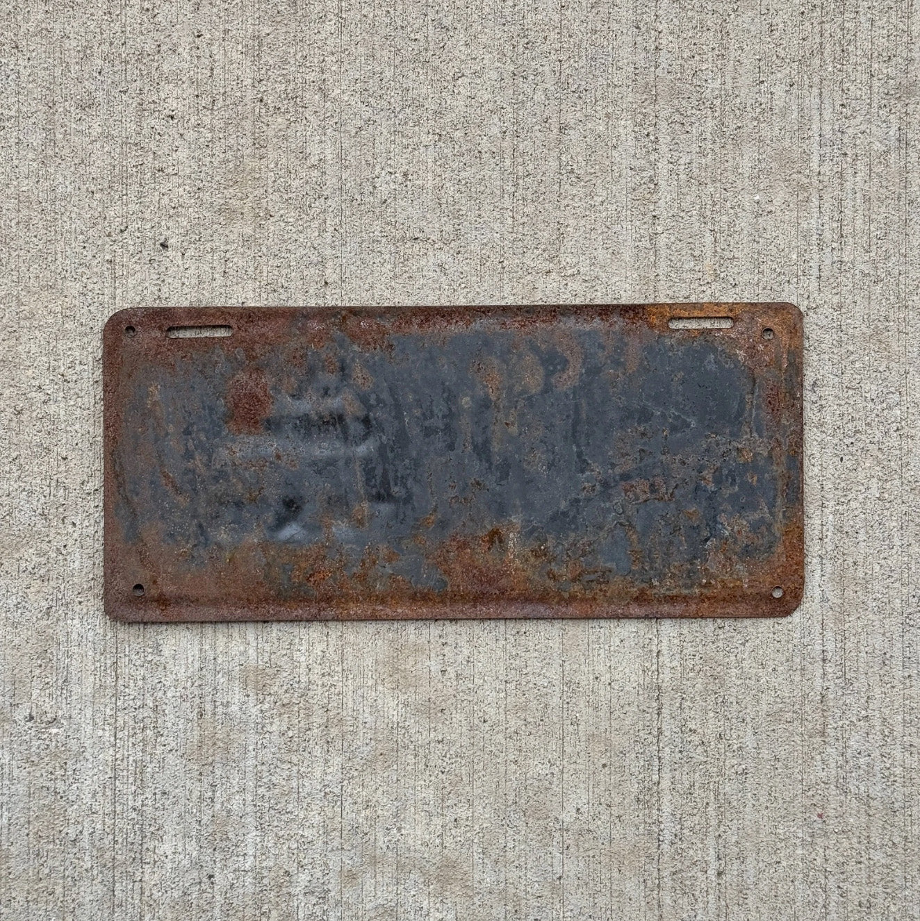 1919 1933 Repeal 18th Amendment License Plate Topper Auto Tag Cut Crime Taxes Axe Logo