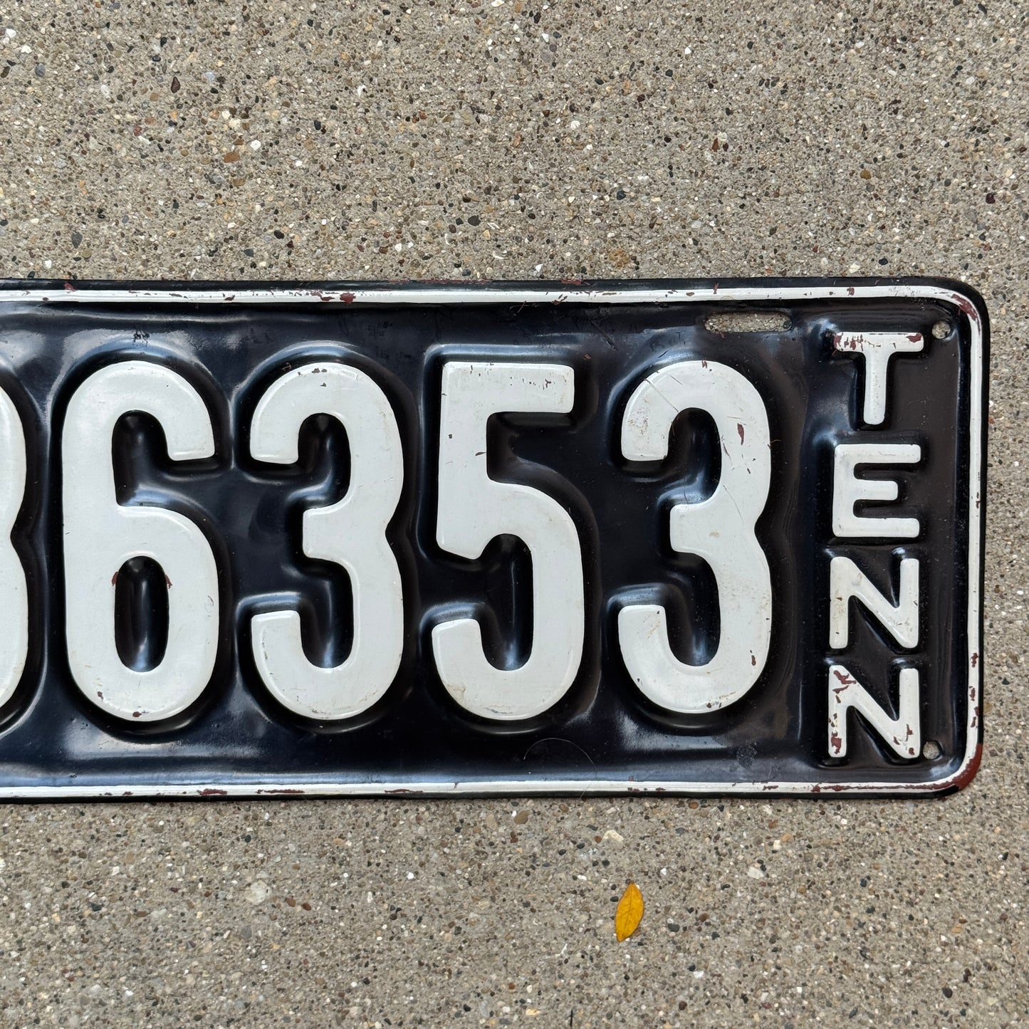 1917 Tennessee License Plate Auto Tag 36353