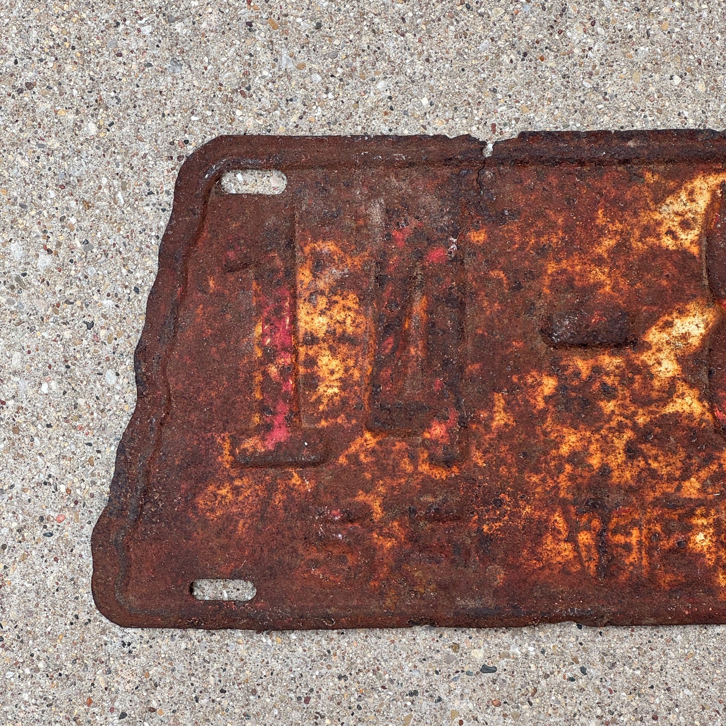 1955 Tennessee License Plate Auto Tag State Shape 14 866