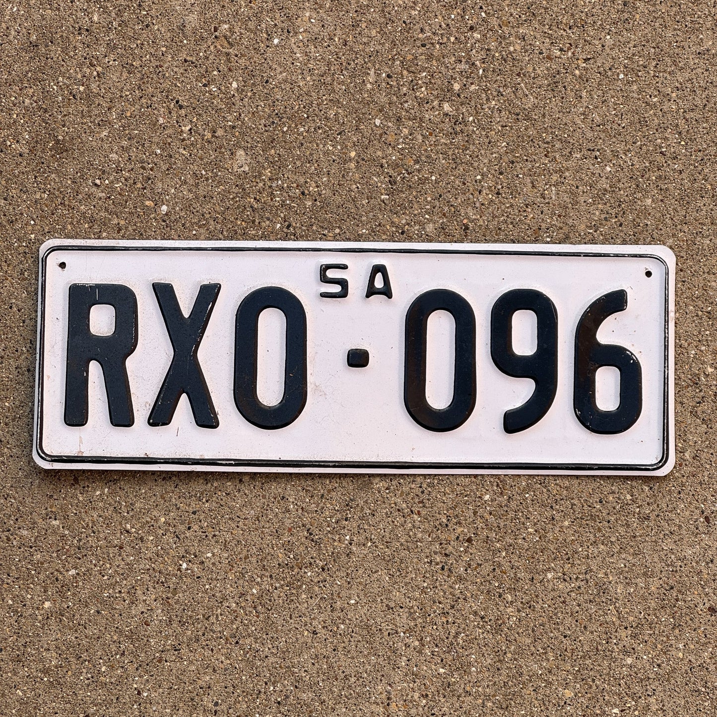 Photo of a South Australia License Plate Auto Tag Garage Decor Vintage SA Australia RX0-096