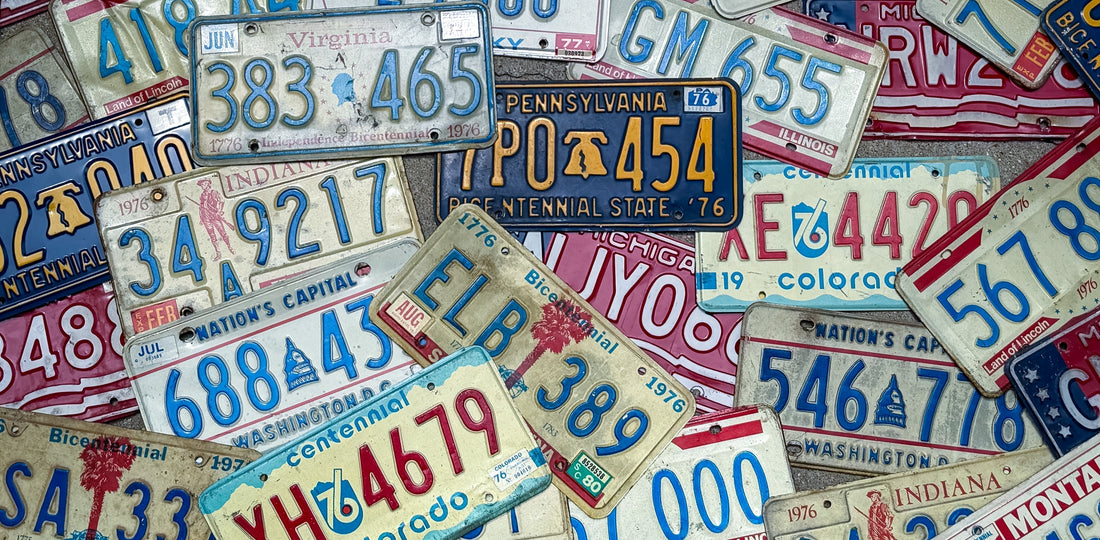 How the Bicentennial Changed American License Plates Forever
