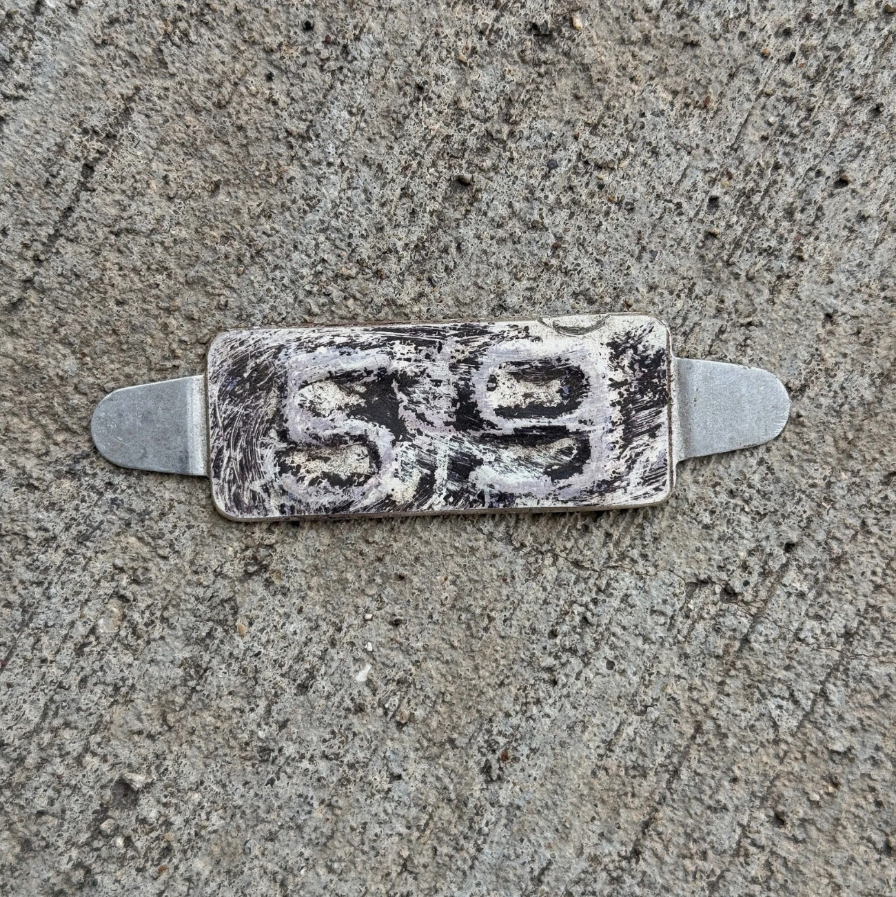 Photo of a 1959 Maine Tab License Plate Auto Tag 2 Garage Decor for 1956 Plate