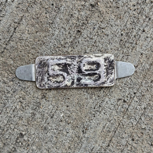 Photo of a 1959 Maine Tab License Plate Auto Tag 2 Garage Decor for 1956 Plate