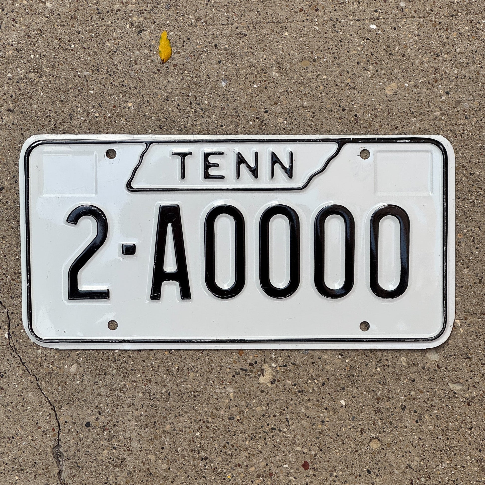 Photo of a 1969 Tennessee Sample License Plate Auto Tag Garage Decor Vintage 2 A0000