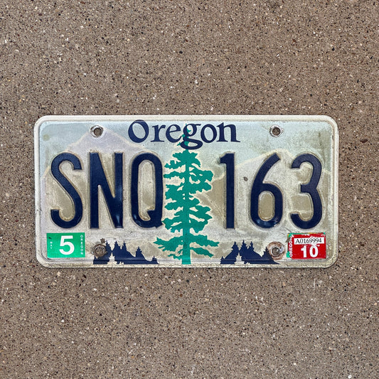 Photo of a 1991 2010 Oregon License Plate Auto Tag 1 Garage Decor SNQ 163