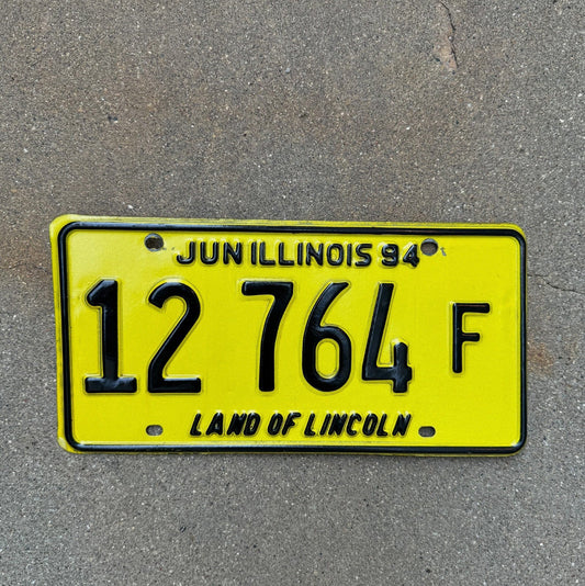 Photo of a 1994 Illinois TRUCK License Plate Auto Tag Garage Decor Vintage License Plate Auto Tag 2 Garage Decor 12764 F