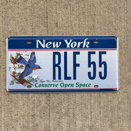 Photo of a 1995 New York Graphic / Specialty License Plate Auto Tag Garage Decor Vintage Conservation Wildlife RLF 55