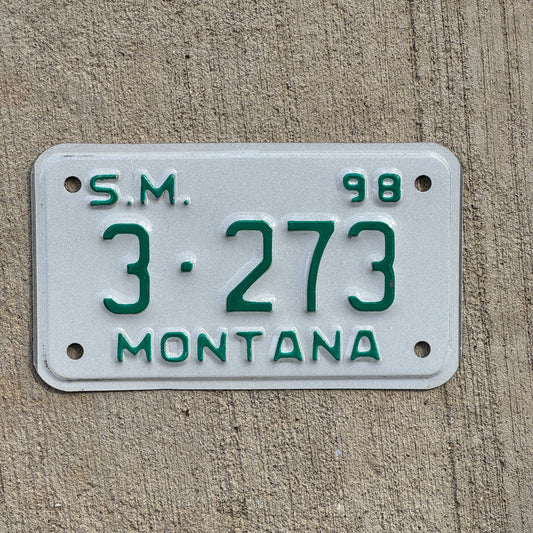 Photo of a 2004 Montana Special Mobile License Plate Auto Tag Garage Decor Vintage Small Little 3273