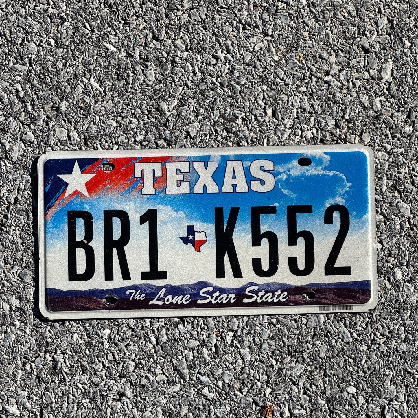 Photo of a 2009 Texas License Plate Auto Tag Garage Decor Vintage BR1 K552