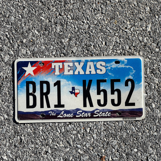 Photo of a 2009 Texas License Plate Auto Tag Garage Decor Vintage BR1 K552