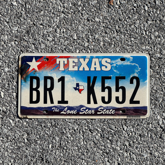 Photo of a 2009 Texas License Plate Auto Tag Garage Decor Vintage BR1K552