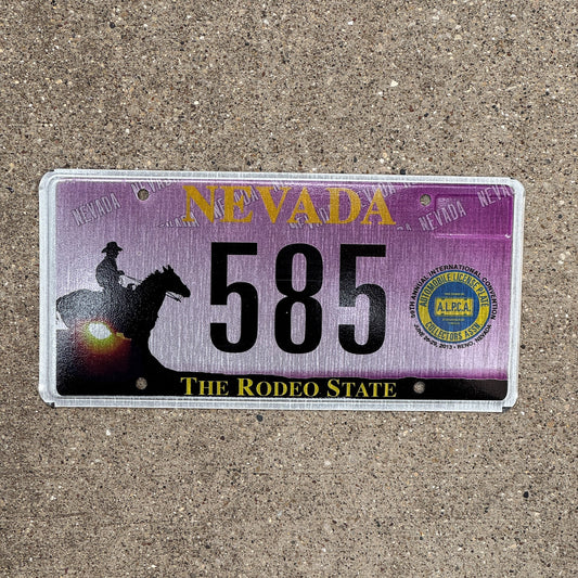 Photo of a 2013 Nevada License Plate Auto Tag Garage Decor Vintage Reno ALPCA Convention 585