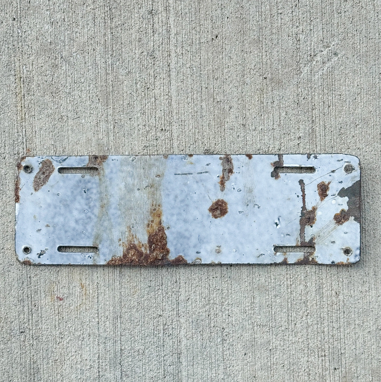 1920 1923 New Mexico Porcelain License Plate Auto Tag 42358