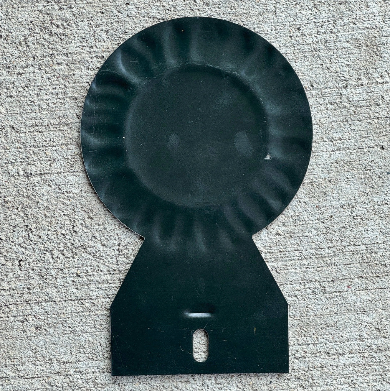 1936 Landon Knox License Plate Topper Auto Tag Sunflower Flower USA Republican Political President