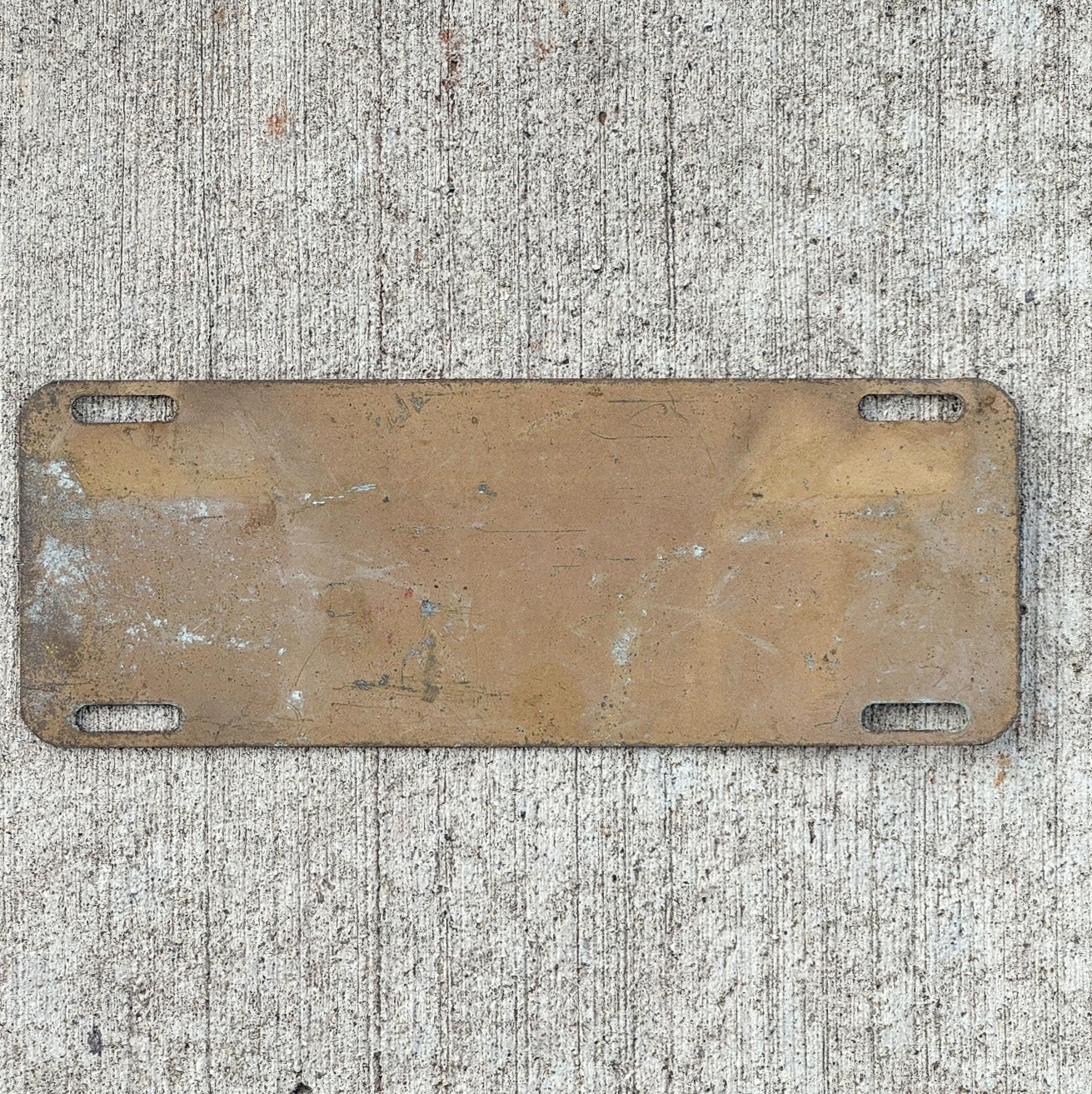 1965 West Point New York License Plate Topper Auto Tag Military US Army Smaltz Paint 288
