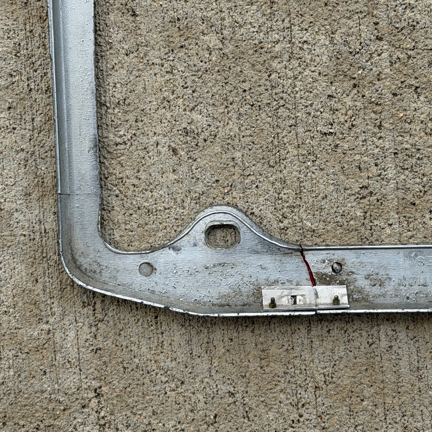 Pre-1956 Era Drive Safely License Plate Frame Auto Tag