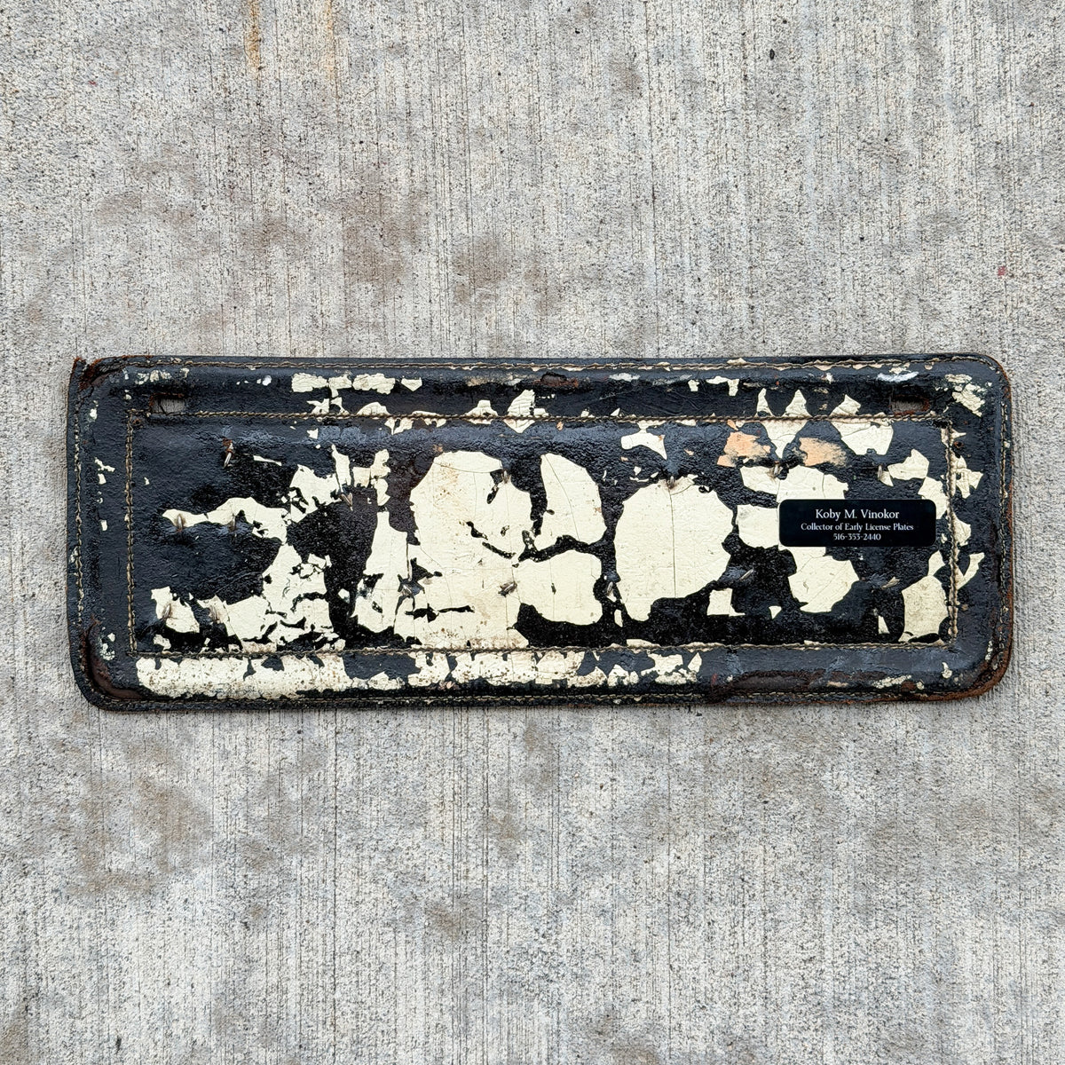 1910 Iowa Prestate License Plate Auto Tag 15640