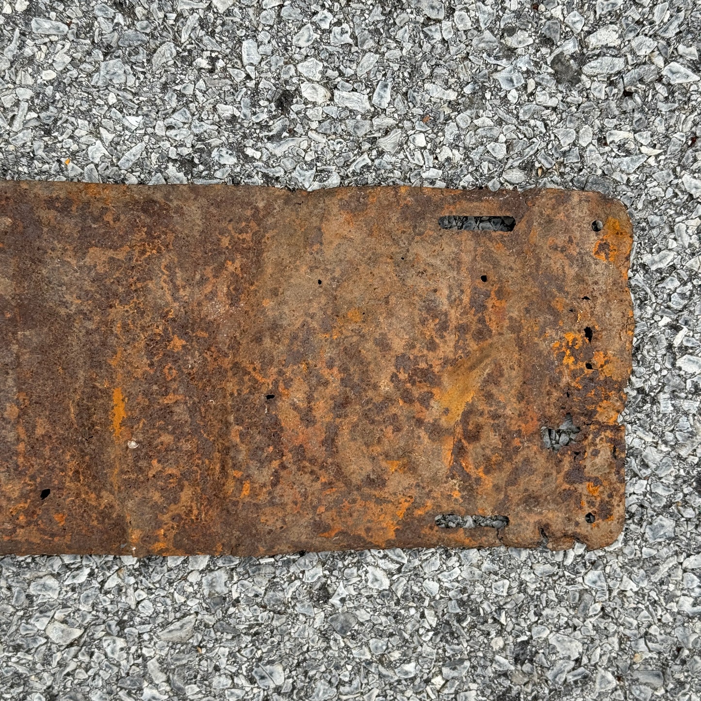 1915 New York License Plate Auto Tag H7131