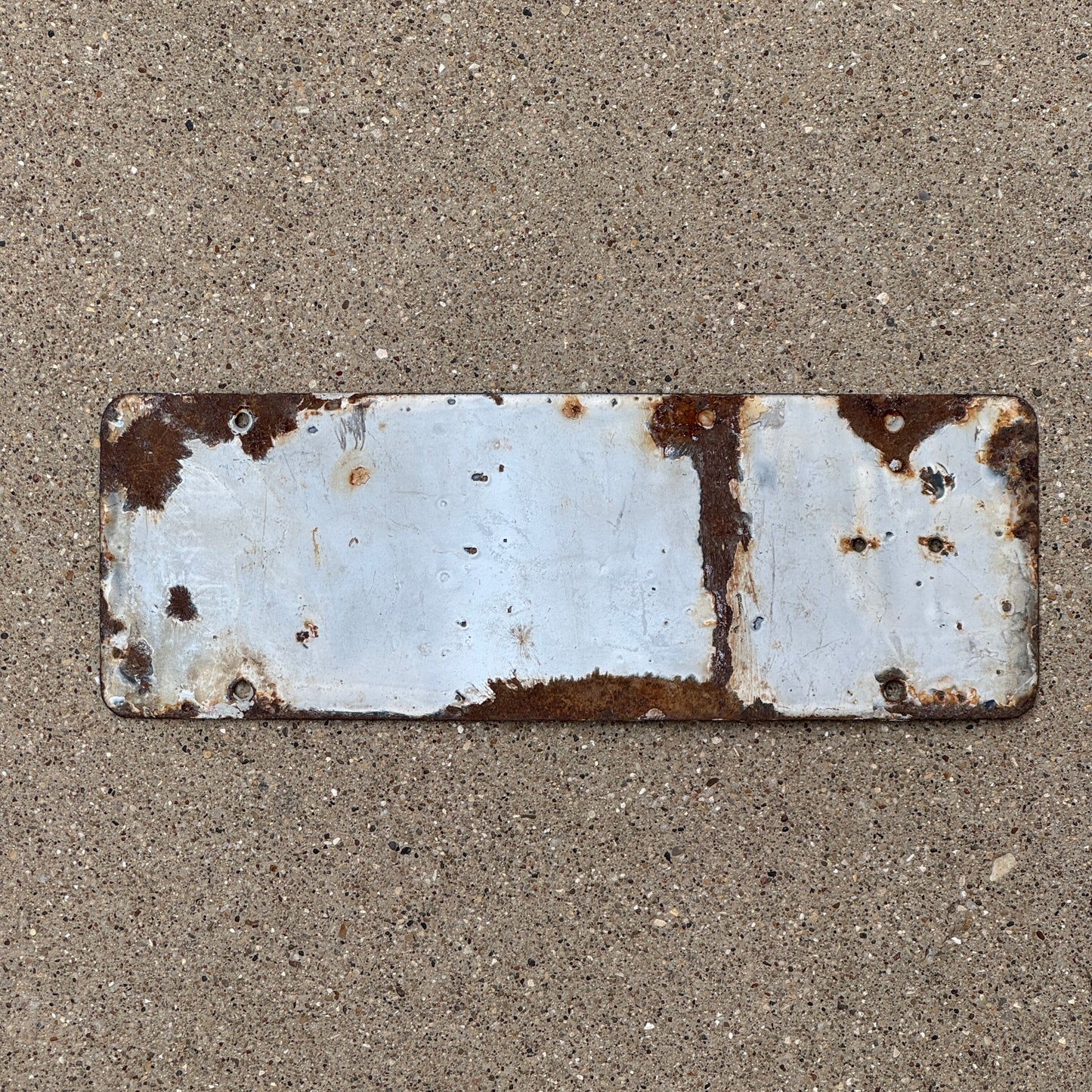 1916 1919 California Porcelain License Plate Auto Tag 116933