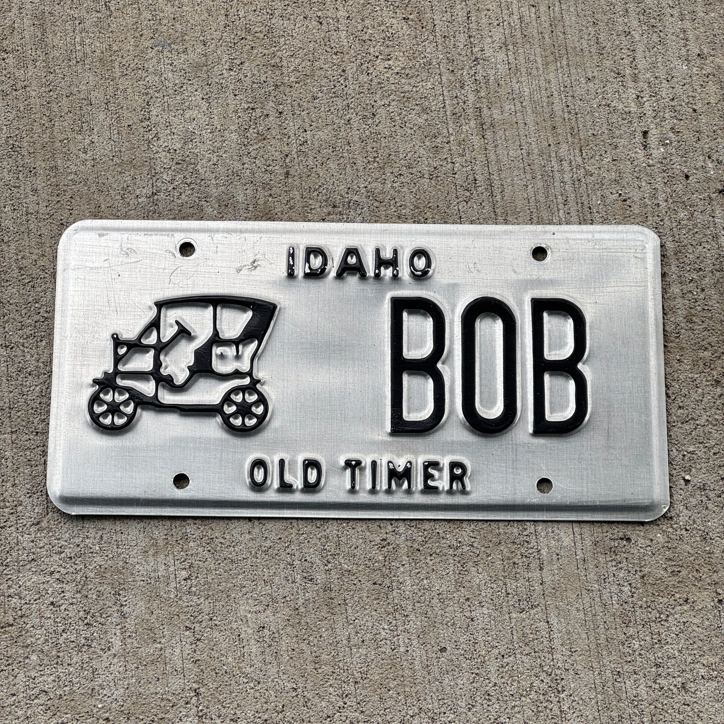 1995 Idaho Antique Vehicle License Plate Auto Tag Old Timer BOB